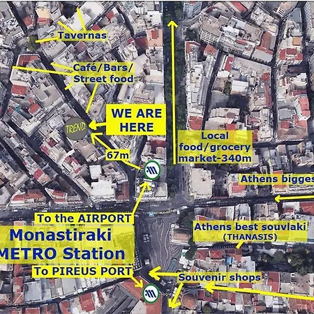 Trendy Living In Monastiraki Apartment Athens Exterior photo